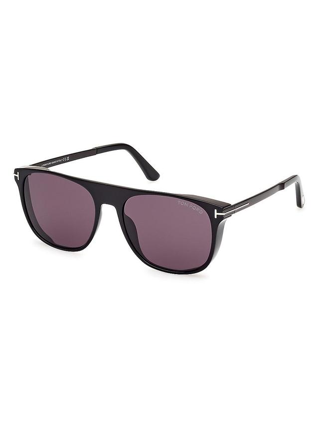 Tom Ford Lionel 2 Square Sunglasses, 55mm Product Image