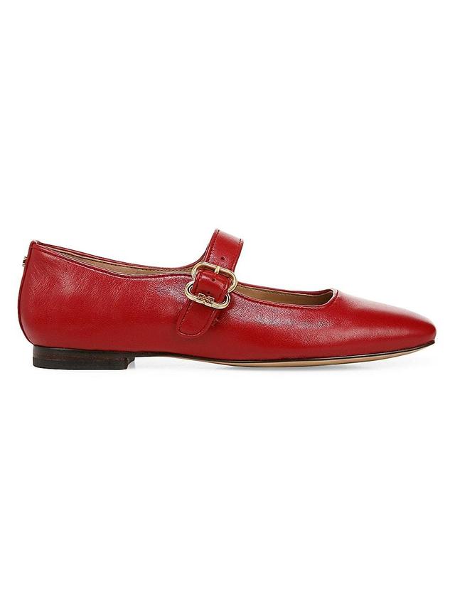 Womens Michaela Leather Mary Janes Product Image