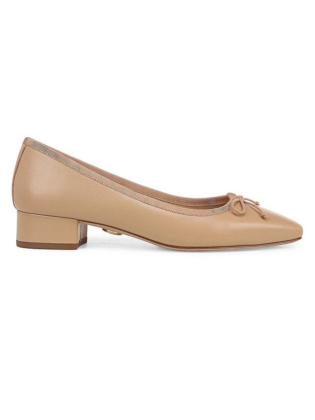 Womens Cecile 30MM Leather Pumps Product Image