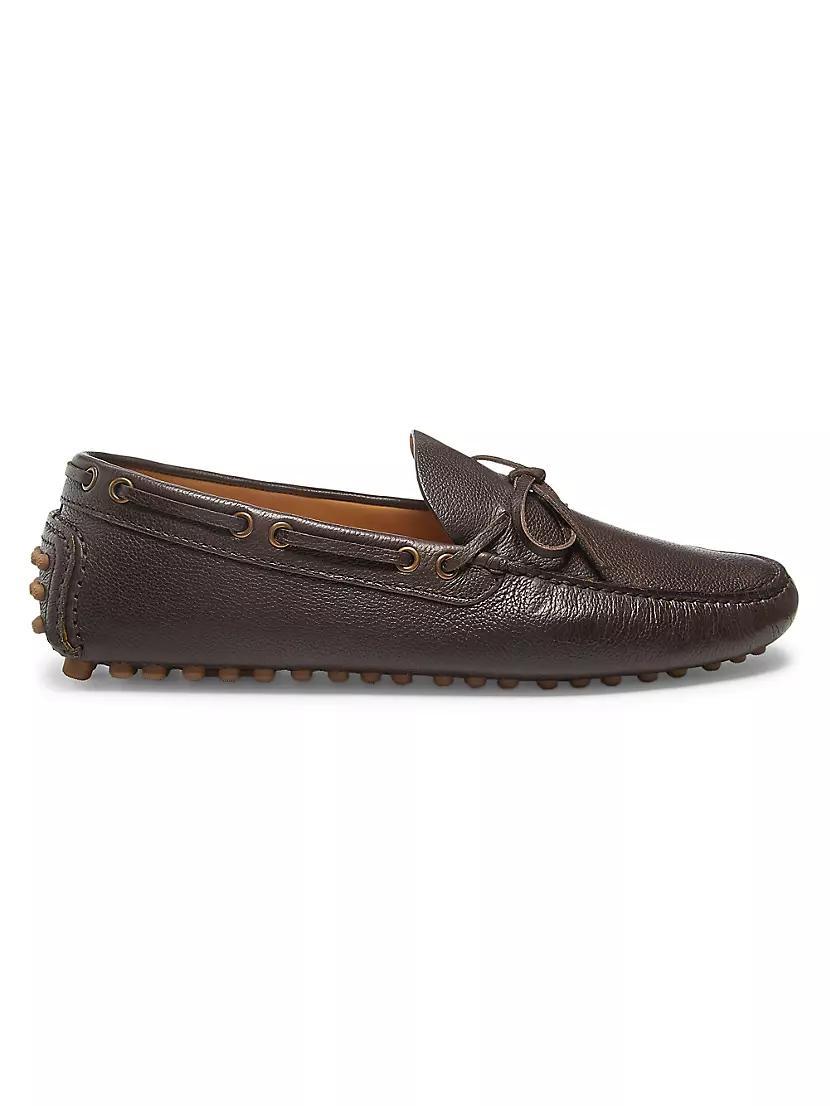 Mens Leather Driving Loafers Product Image