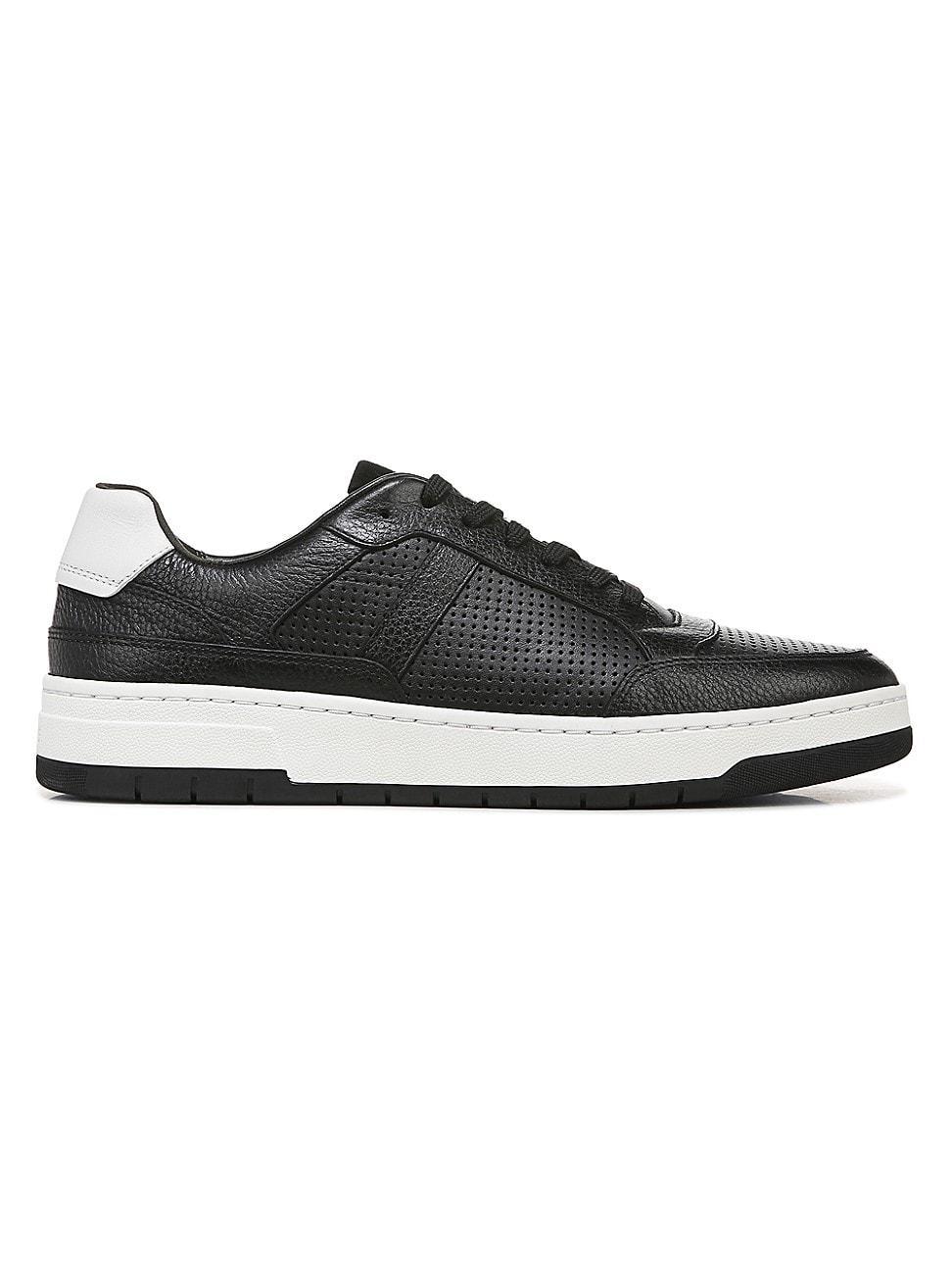 Men's Mason Perforated Leather Low-Top Sneakers Product Image