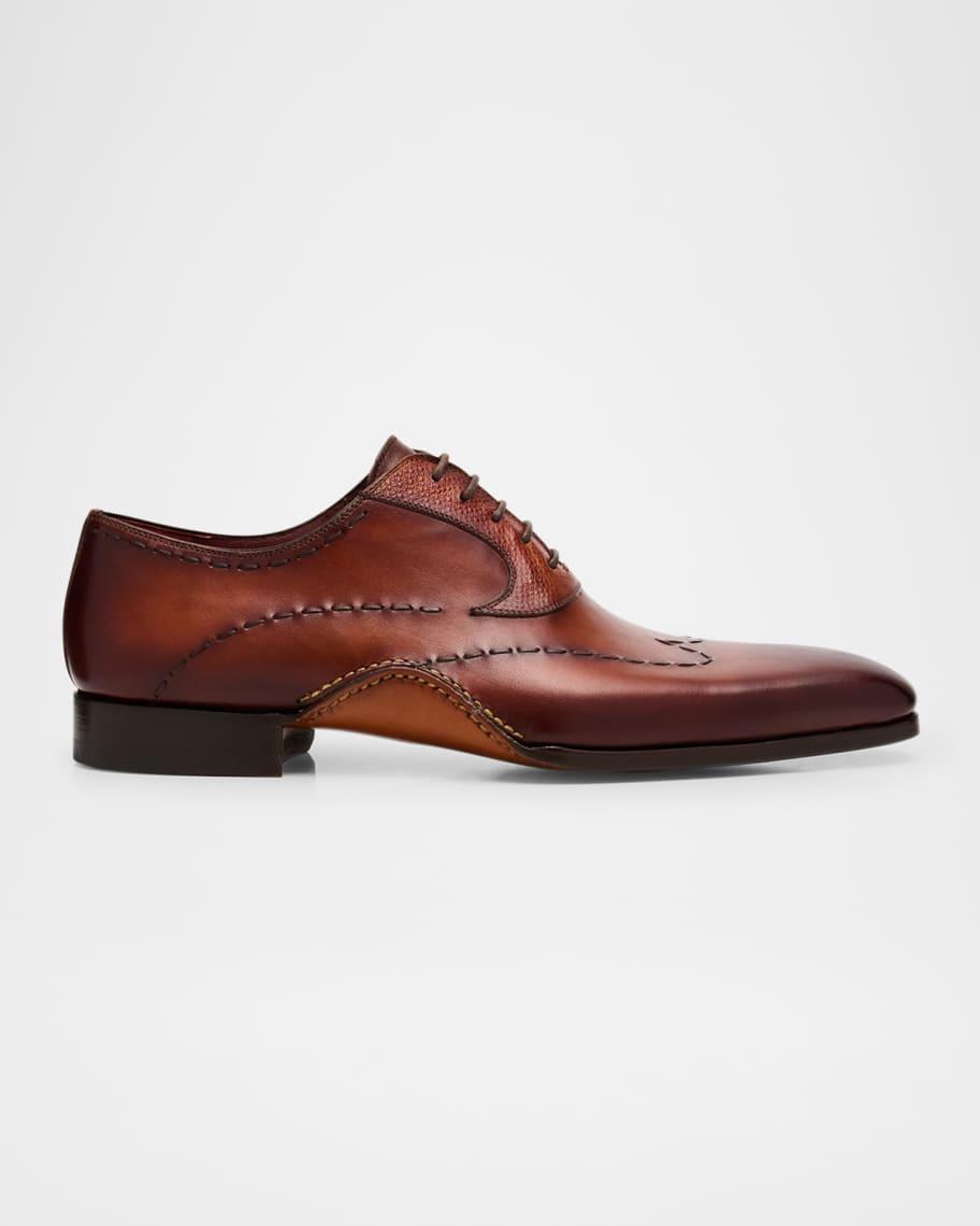 Men's Bowden Wingtip Leather Oxfords Product Image