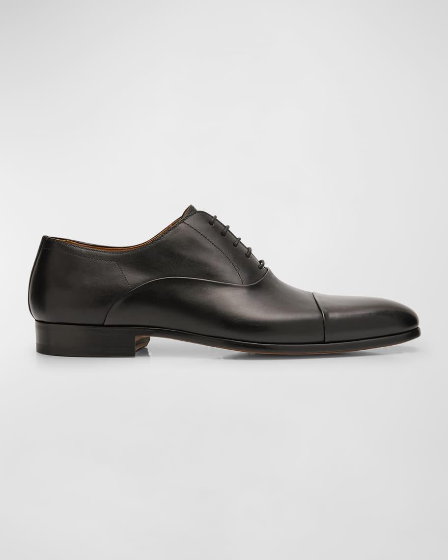 Mens Segovia Cap-Toe Leather Oxfords Product Image