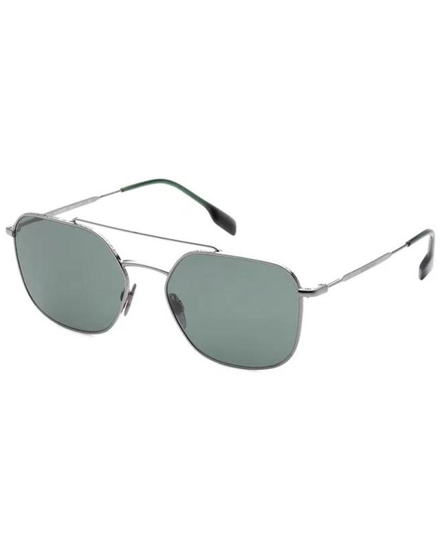 BURBERRY Men's Be3107 56mm Sunglasses In Grey Product Image