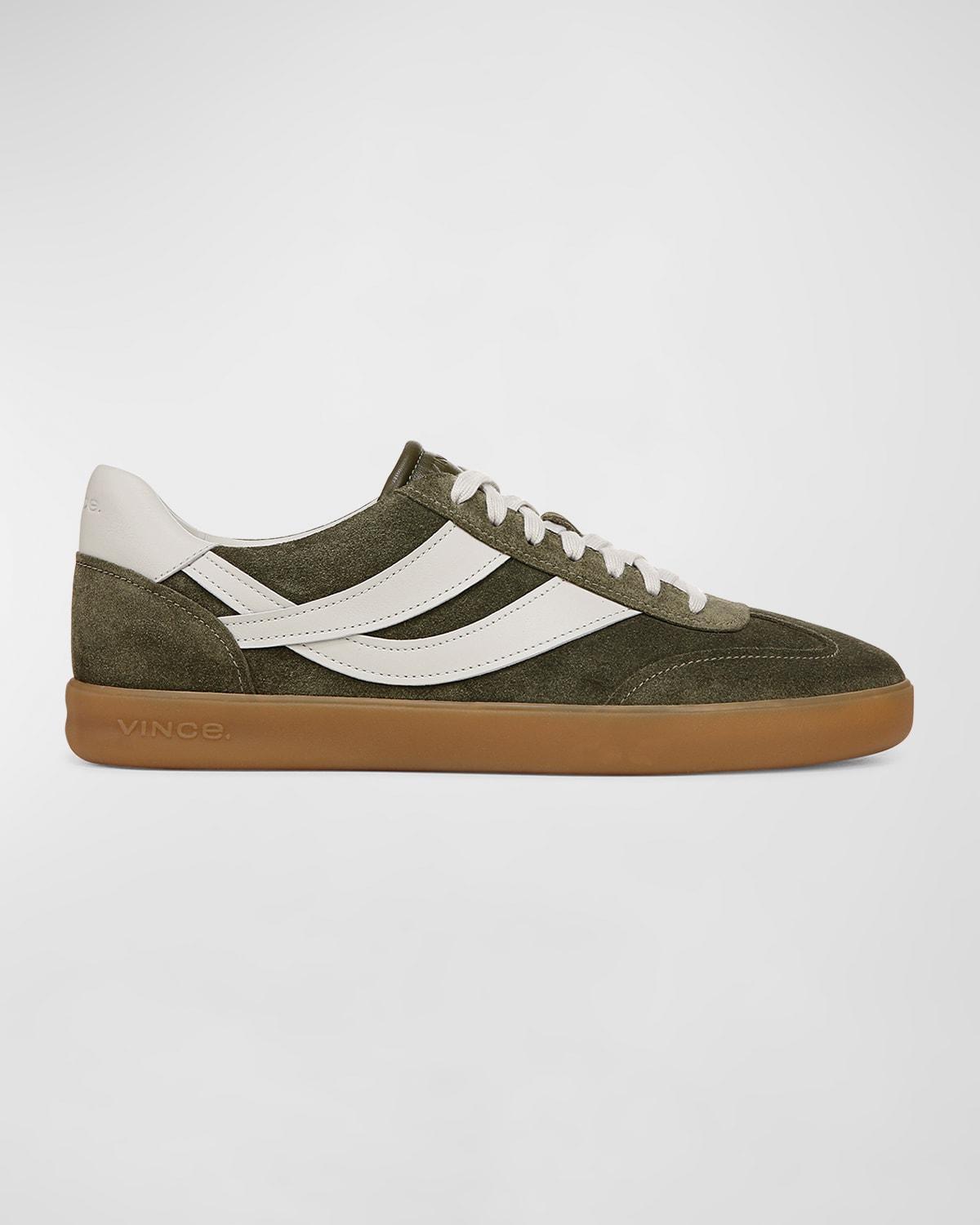 Men's Oasis Mixed Leather Retro Sneakers Product Image