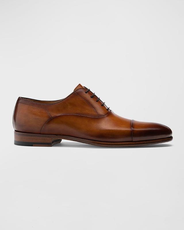 Mens Segovia Cap-Toe Leather Oxfords Product Image