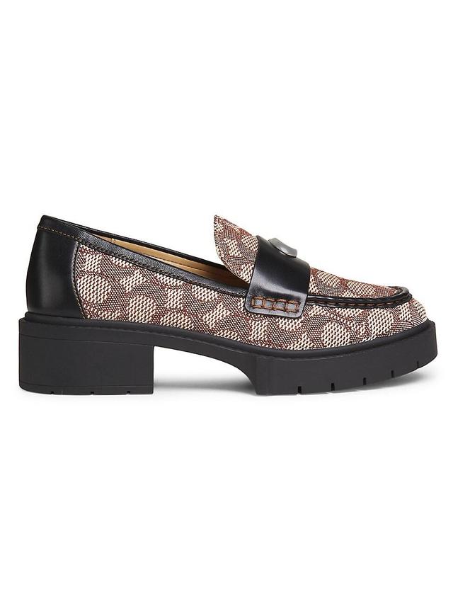 Womens Leah Jacquard Loafers Product Image