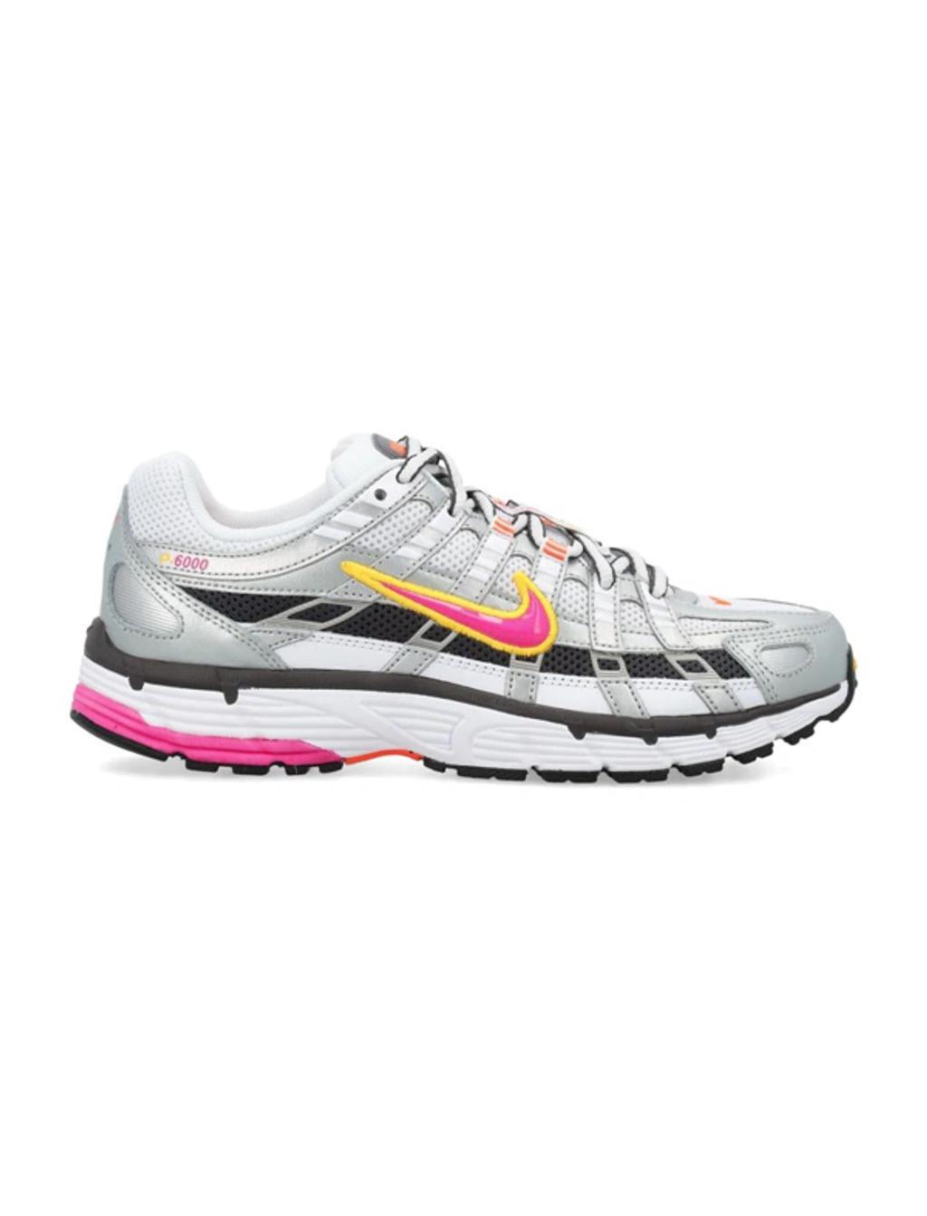 NIKE Womens  P-6000 In White/laser Fuchsia/mtlc Platinum Product Image