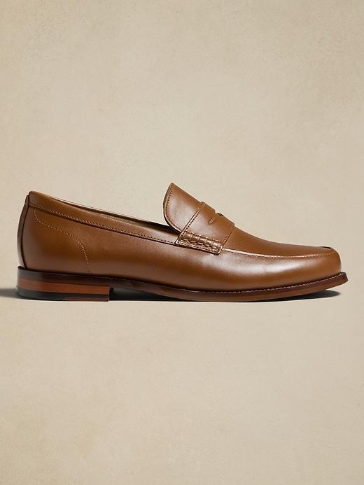 Leather Penny Loafer Product Image