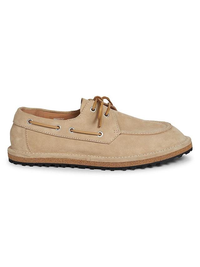 Mens Suede Boat Shoes Product Image