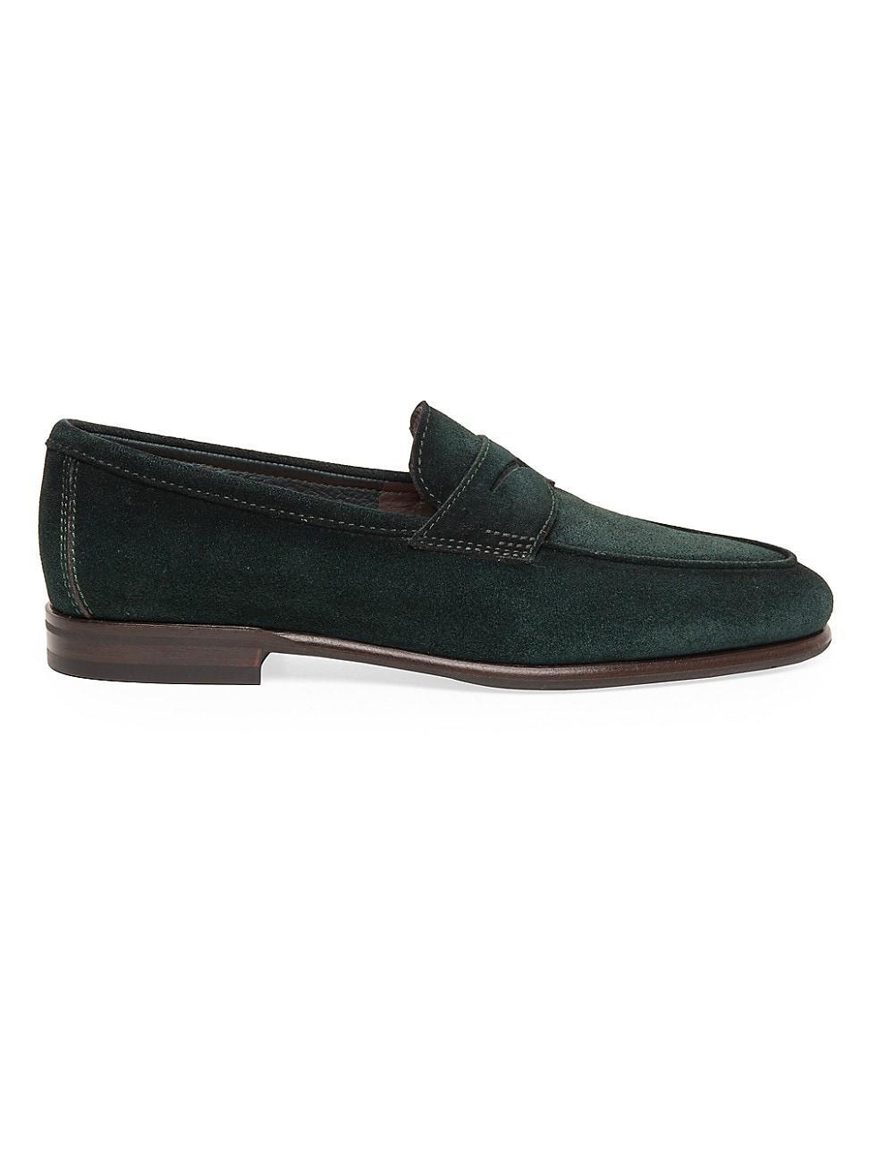 Mens Carlos Suede Penny Loafers Product Image