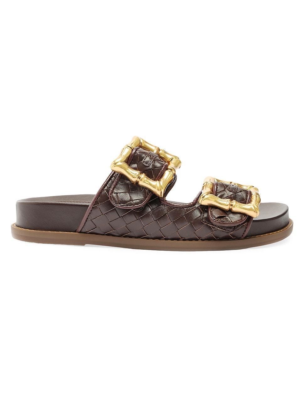 Schutz Enola Woven Strap Sandal Product Image