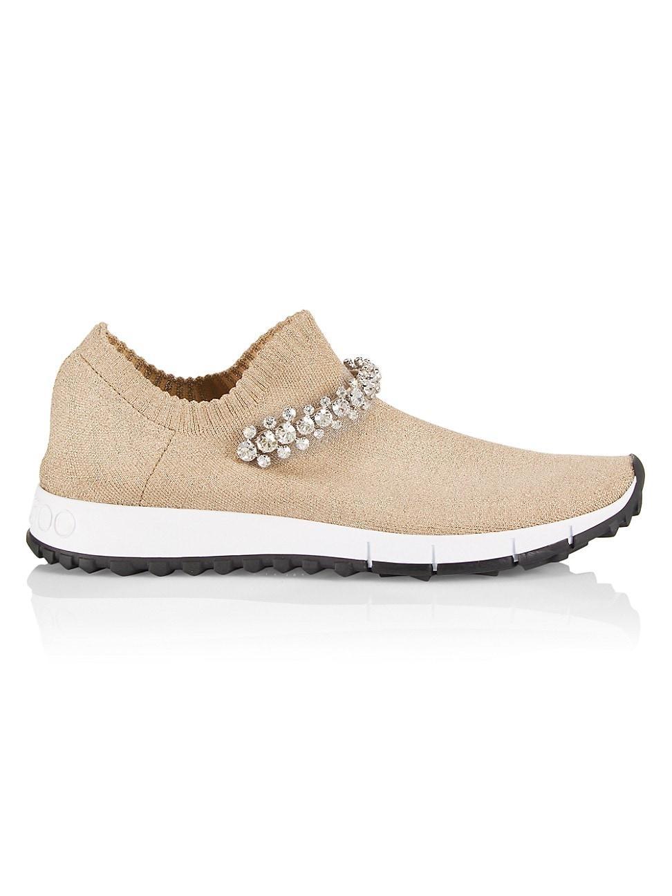 Womens Verona Embellished Knit Trainers Product Image