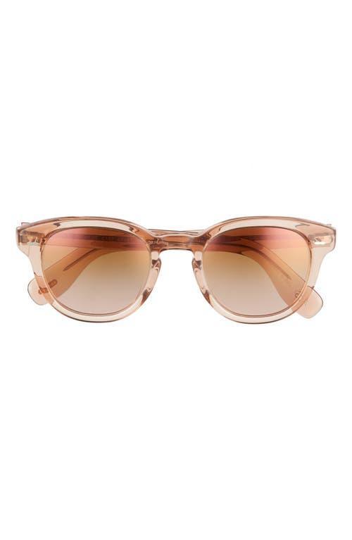 Oliver Peoples 50mm Round Sunglasses Product Image