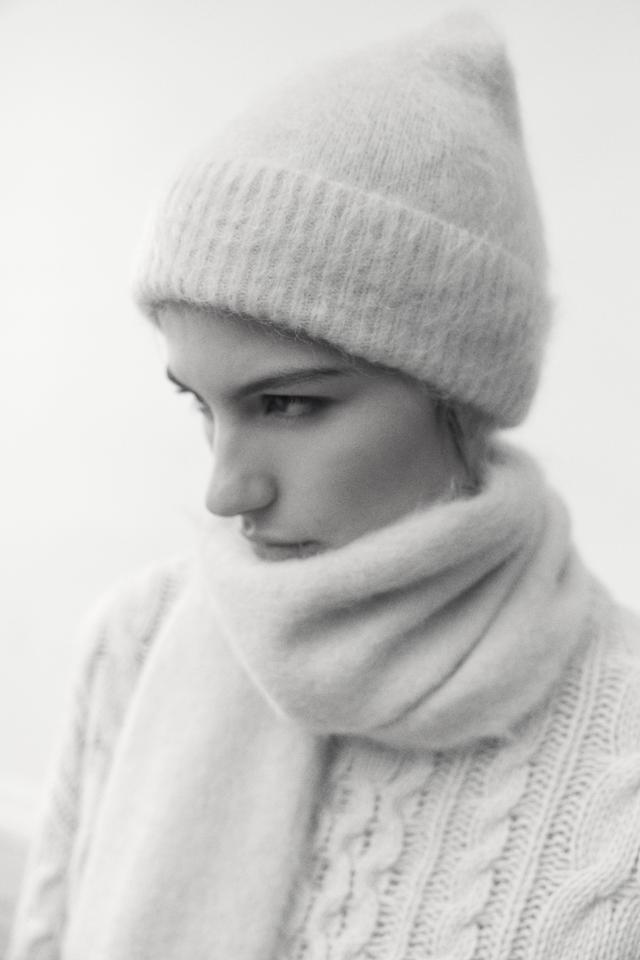 Mohair-Blend Beanie Product Image