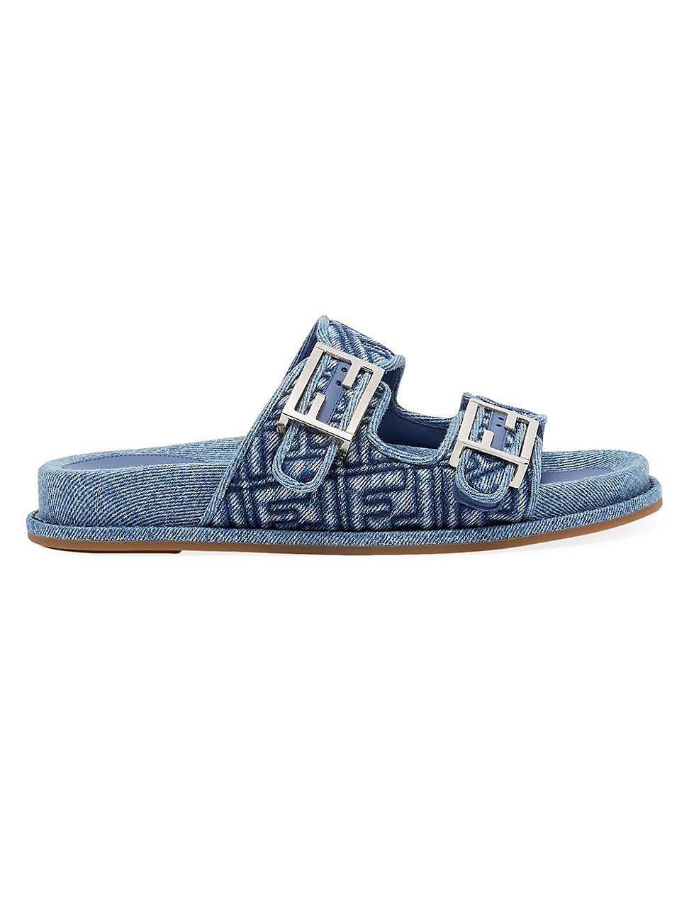 Womens FF Feel Denim Sandals Product Image