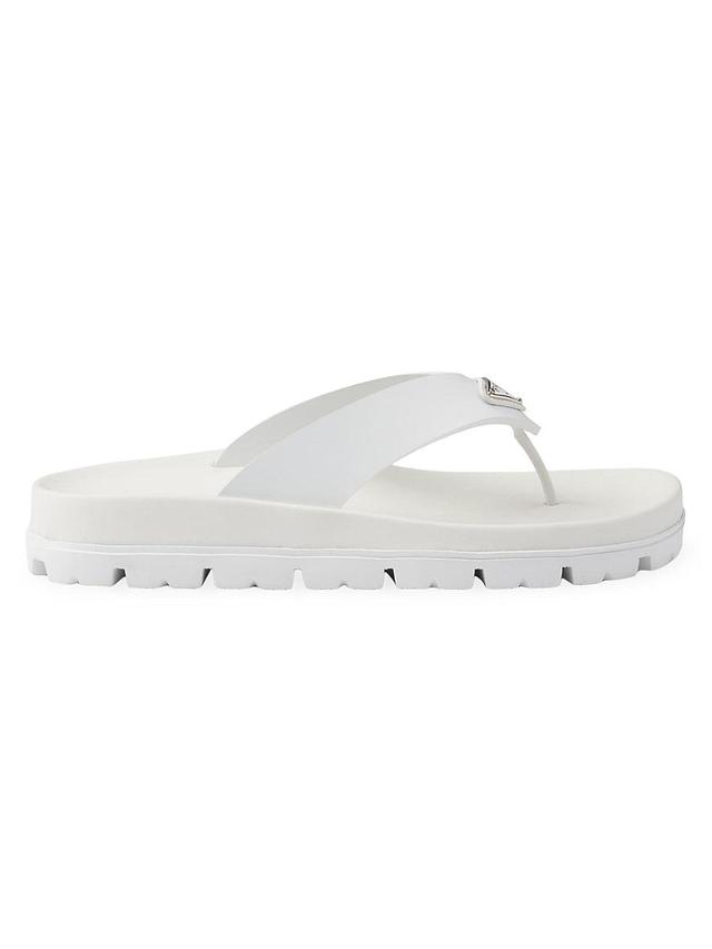 Womens Rubber Thong Sandals Product Image