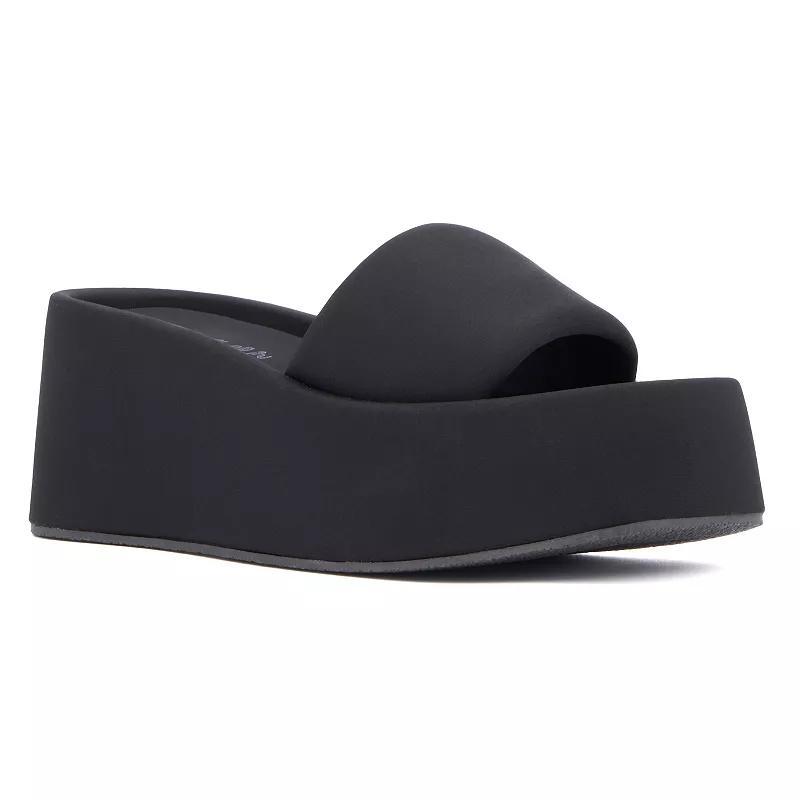 Olivia Miller Womens Uproar Wedge Sandal Product Image