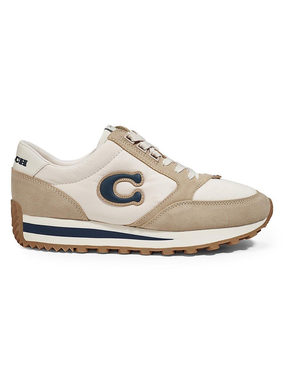 COACH Runner Sneaker (Chalk/Midnight Navy) Women's Shoes Product Image