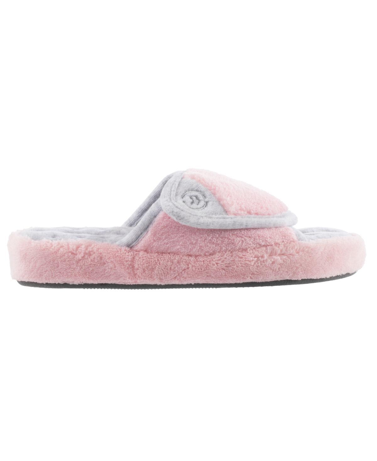 isotoner Microterry Pillowstep Womens Spa Slippers with Memory Foam Product Image