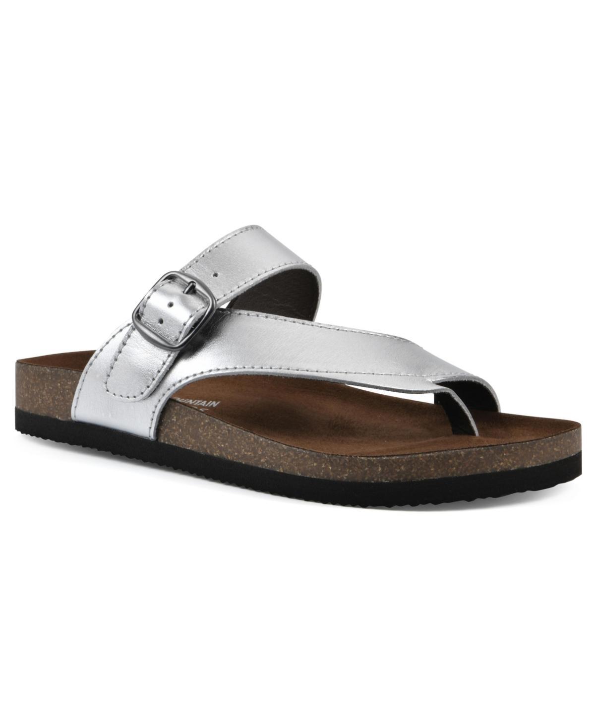 White Mountain Womens Carly Footbed Sandals Product Image