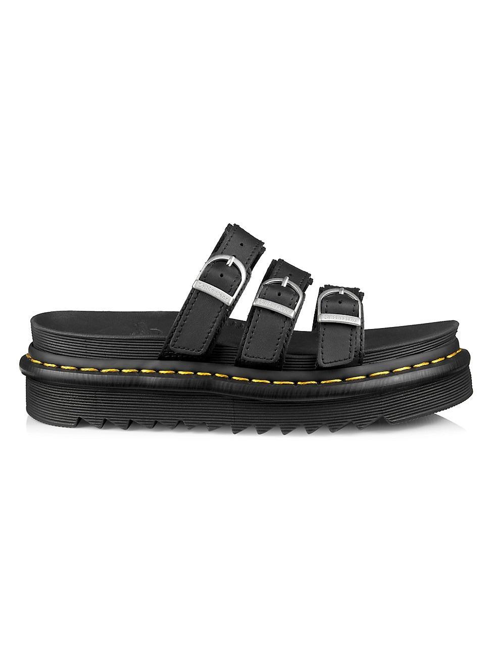 Womens Blaire 3-Strap Platform Slides Product Image