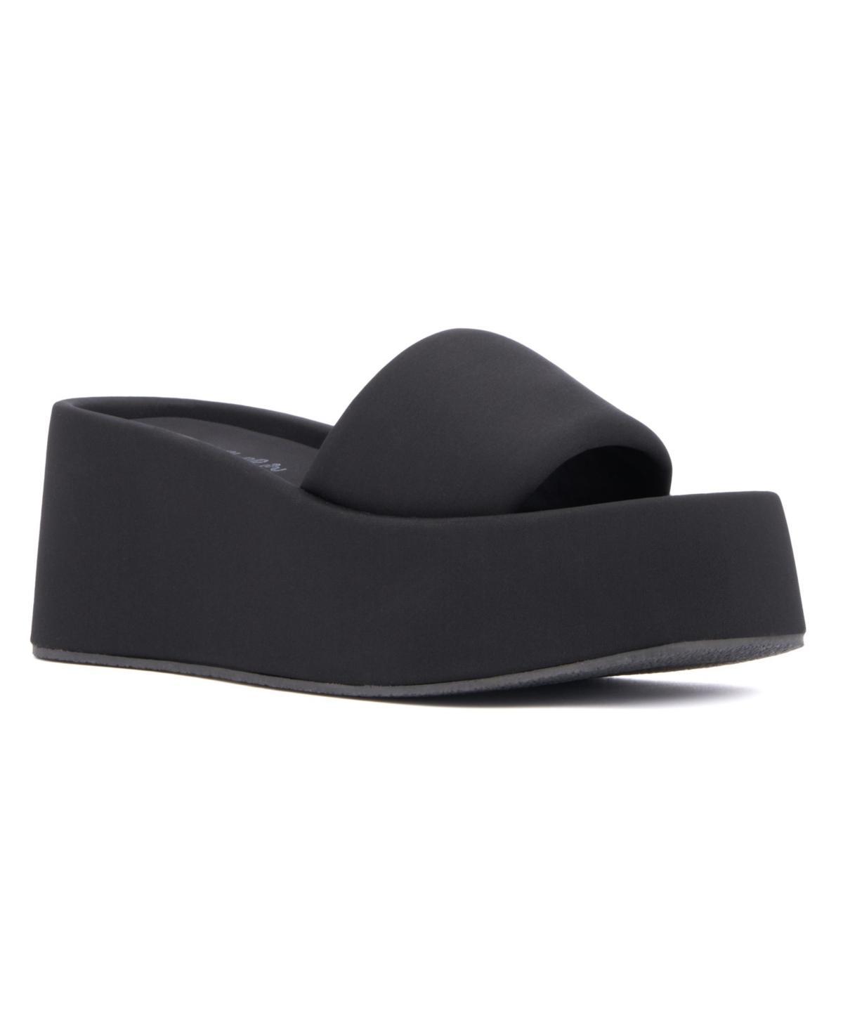 Olivia Miller Womens Uproar Wedge Sandal Product Image