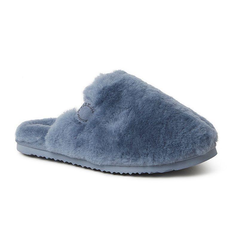 Dearfoams Fireside Shelly Beach Scuff Womens Slippers Product Image