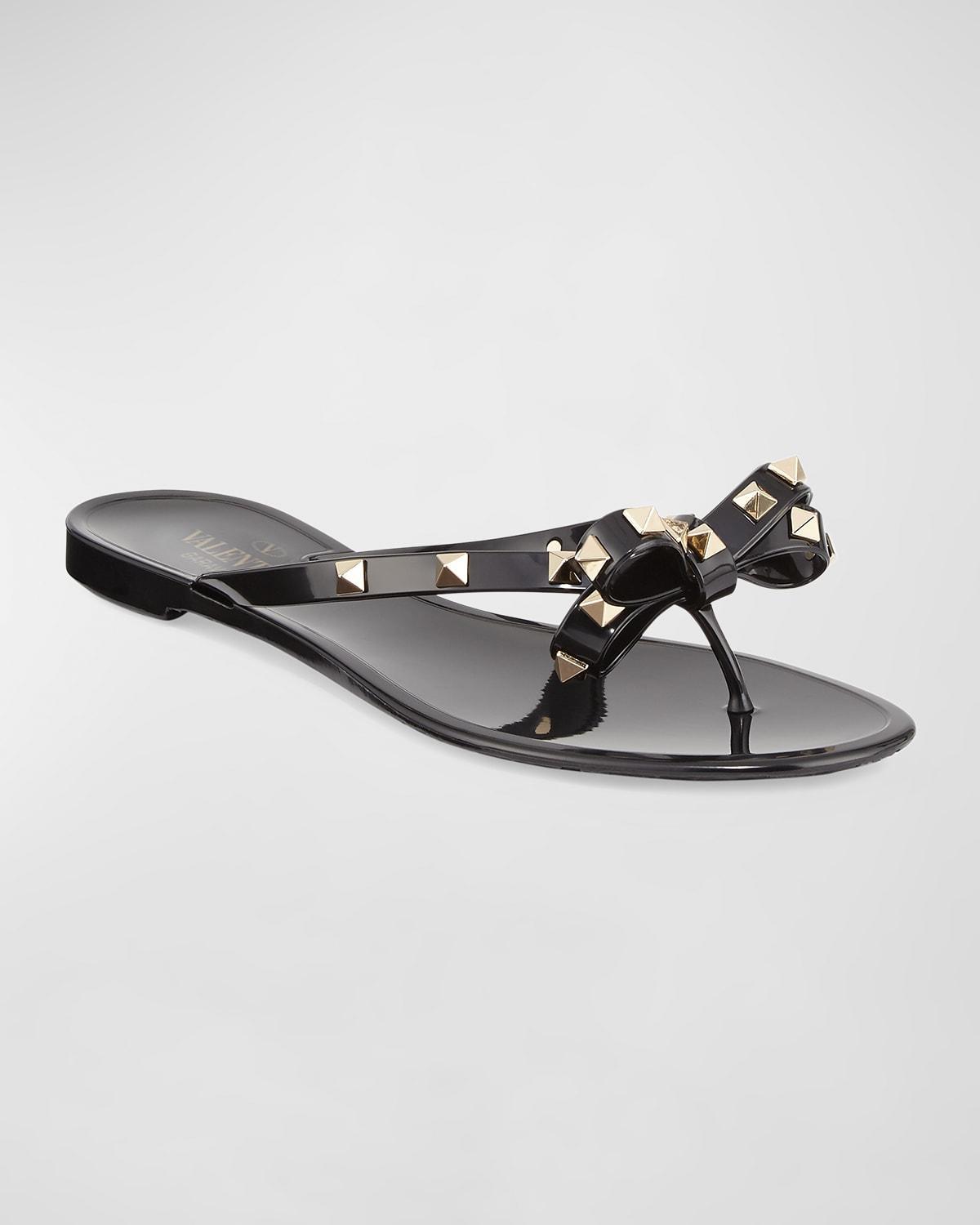 Valentino Garavani Rockstud Jelly Flip Flop Product Image