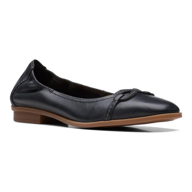 Clarks Lyrical Rhyme Womens Leather Ballet Flats Oxford Product Image