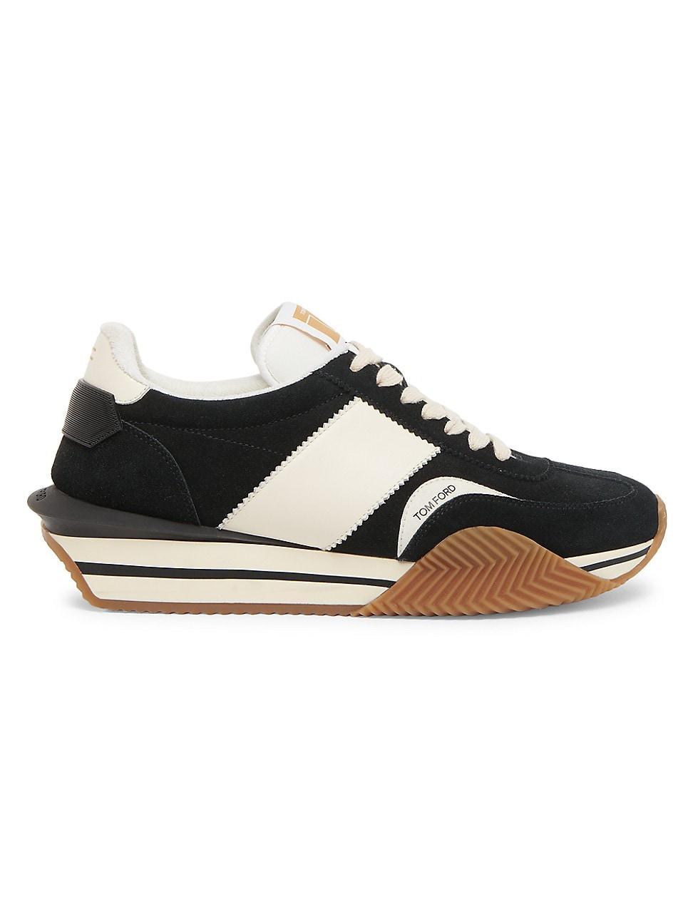 Mens James Suede Low-Top Sneakers Product Image