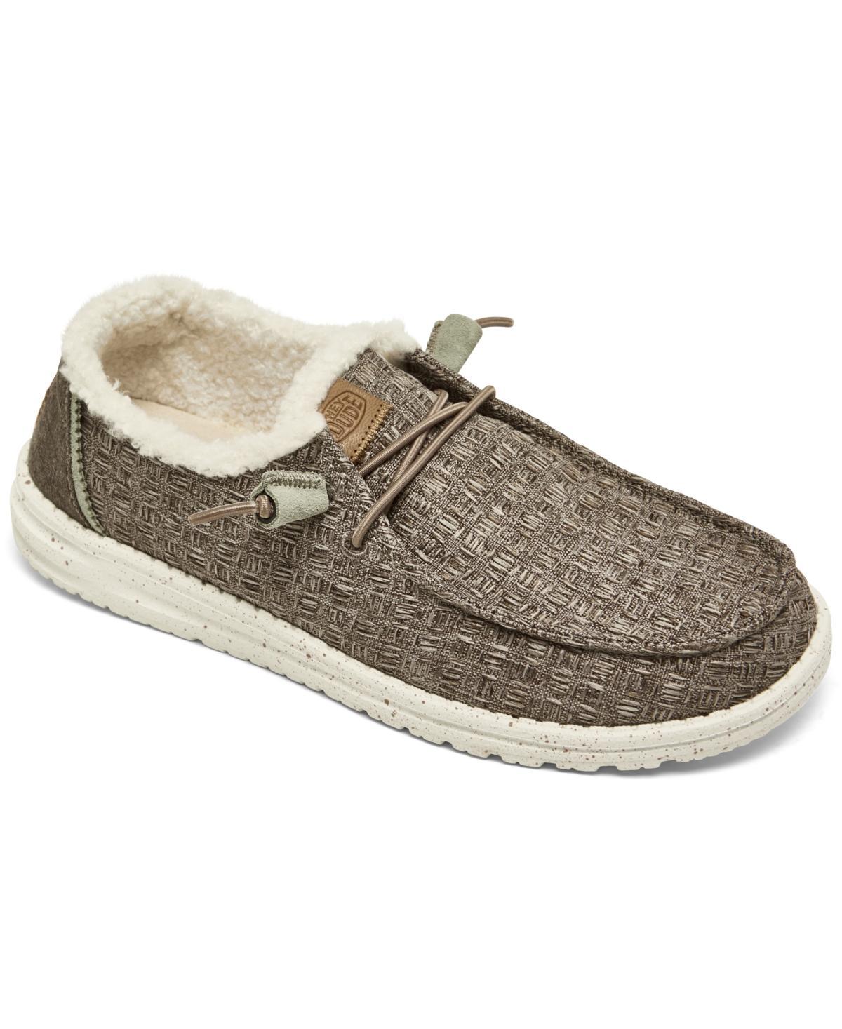 Hey Dude Womens Wendy Warmth Slip-On Casual Sneakers from Finish Line Product Image