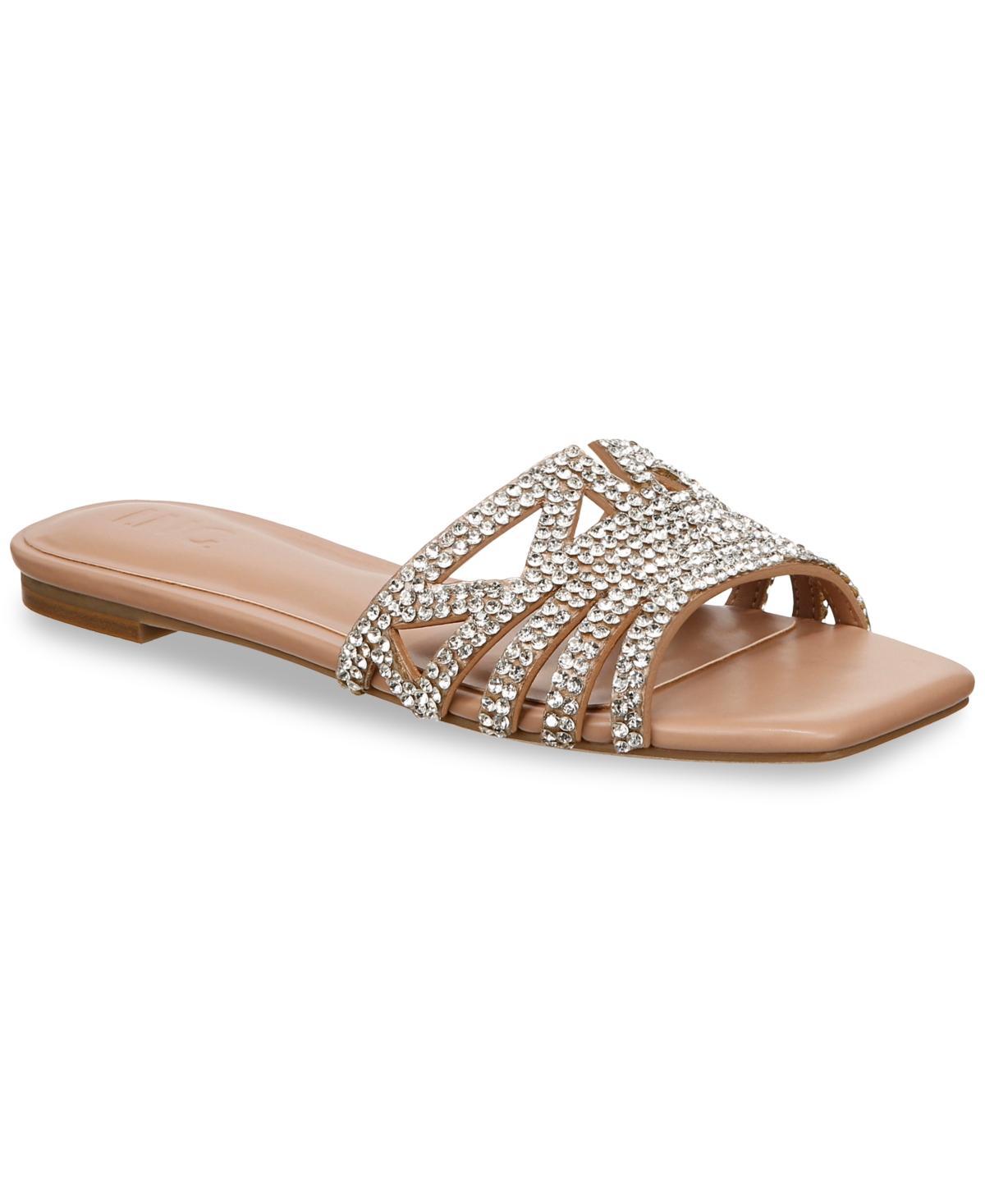 I.n.c. International Concepts Womens Tianah Embellished Flat Sandals, Created for Macys Product Image