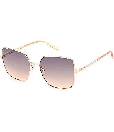 Fossil Womens 57mm Square Sunglasses Product Image