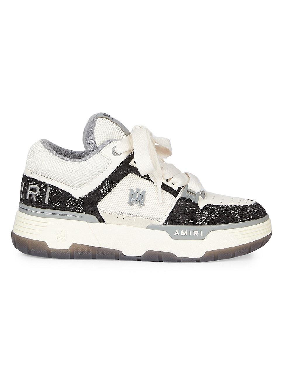 Mens MA-1 Bandana Denim Sneakers Product Image