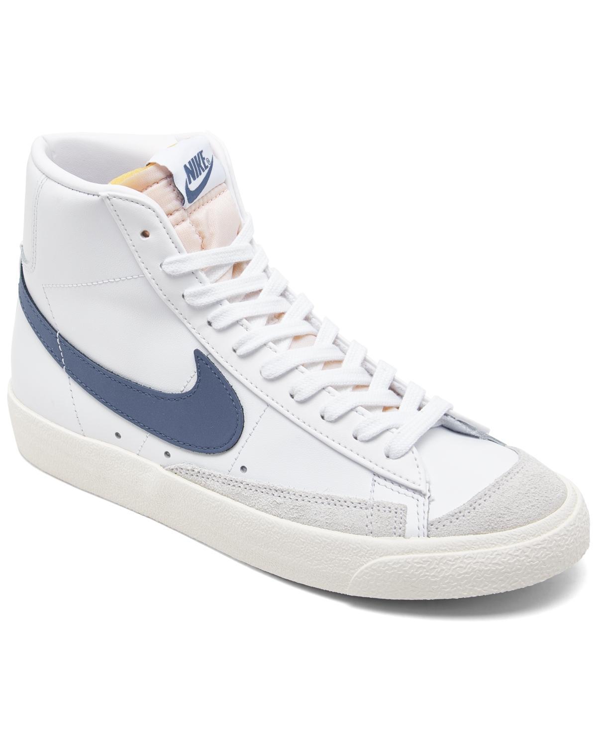 Nike Womens Blazer Mid 77 - Basketball Shoes White/Black/Sail Product Image