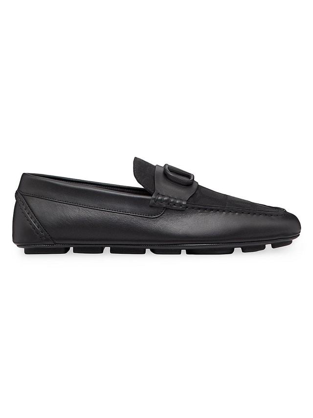 Mens VLogo Signature Driving Shoes In Calfskin Product Image