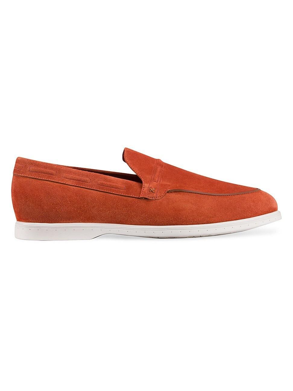 Mens Suede Loafers Product Image