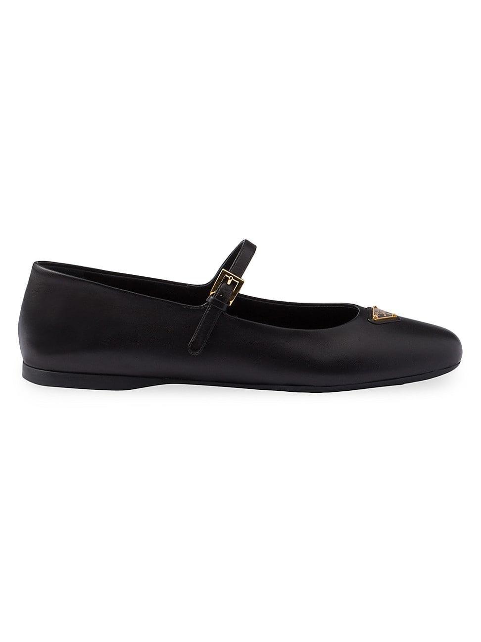 Womens Nappa Leather Ballerinas Product Image