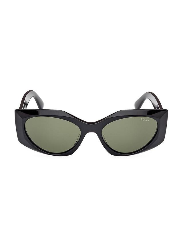 Womens 55MM Cat-Eye Sunglasses Product Image