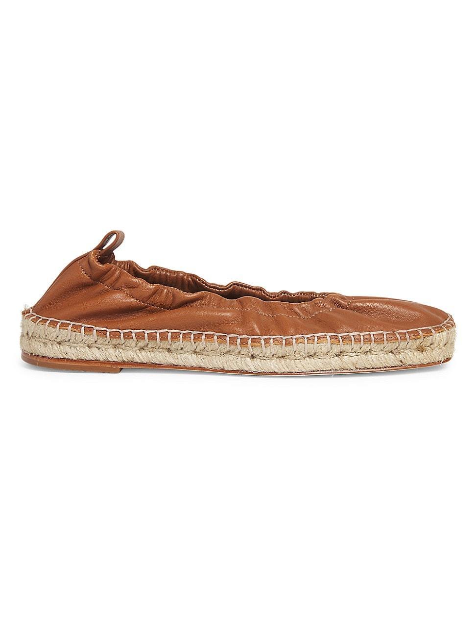 Womens Leather Espadrilles product image