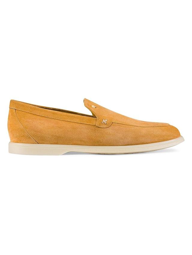 Mens Suede Slip-On Loafers Product Image