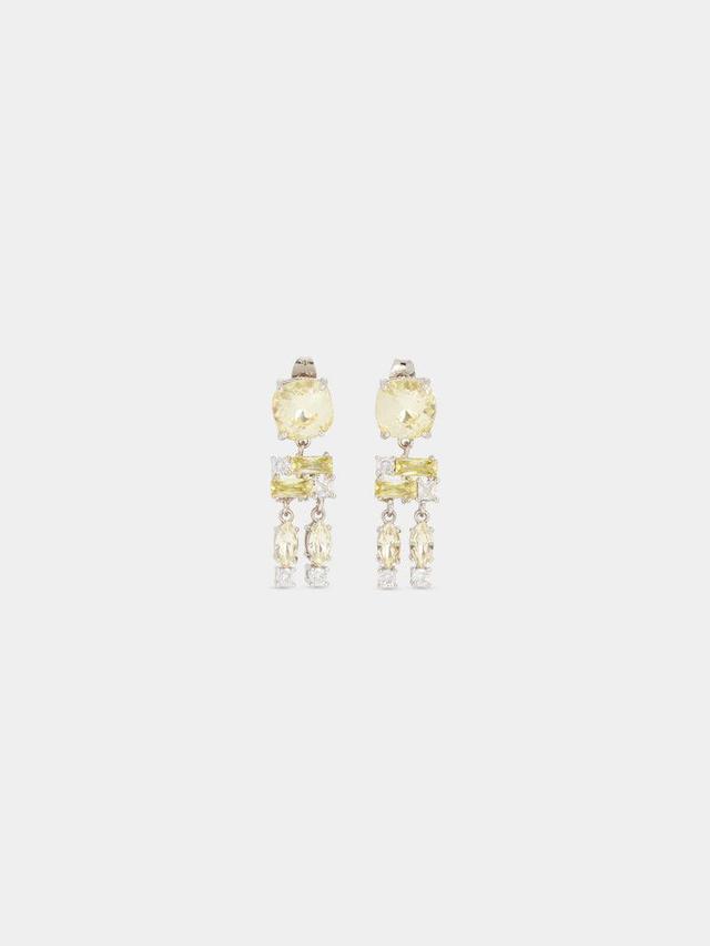 yellow STRASS EARRINGS Product Image