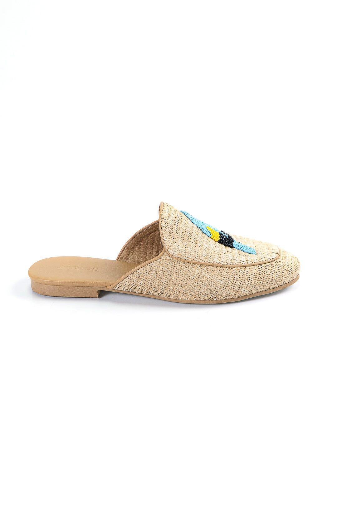 Sand Macaw Artisanal Loafer Mule Product Image