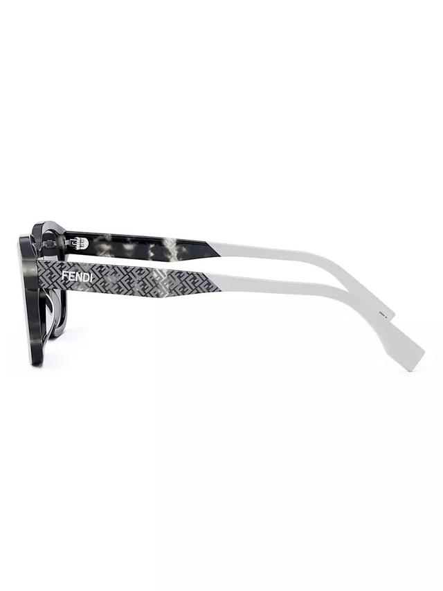 Square 51MM Acetate Sunglasses Product Image