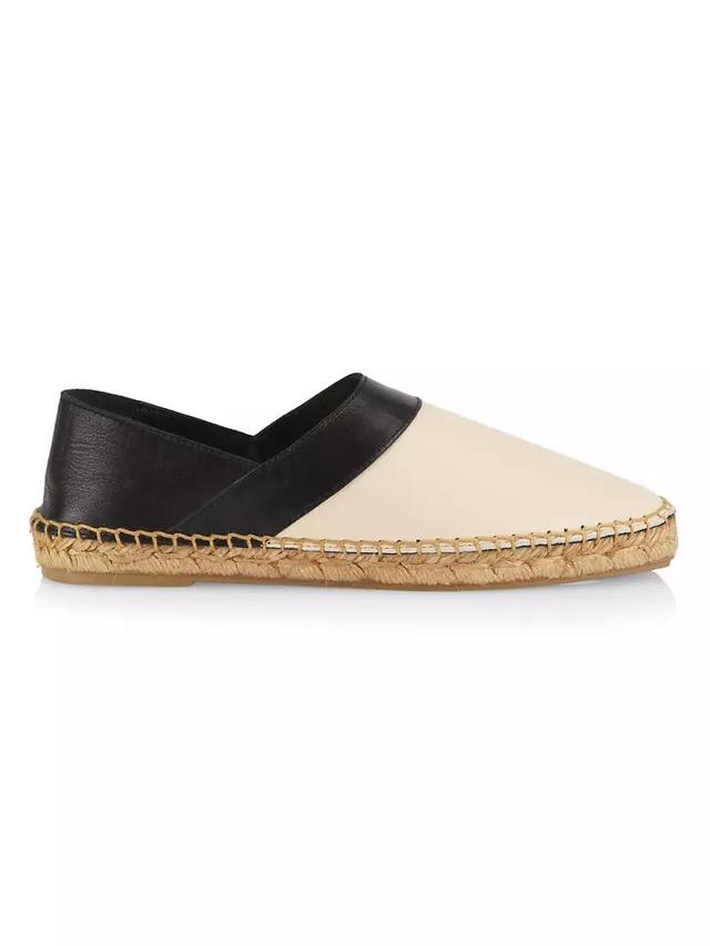 Colorblocked Leather Espadrilles Product Image