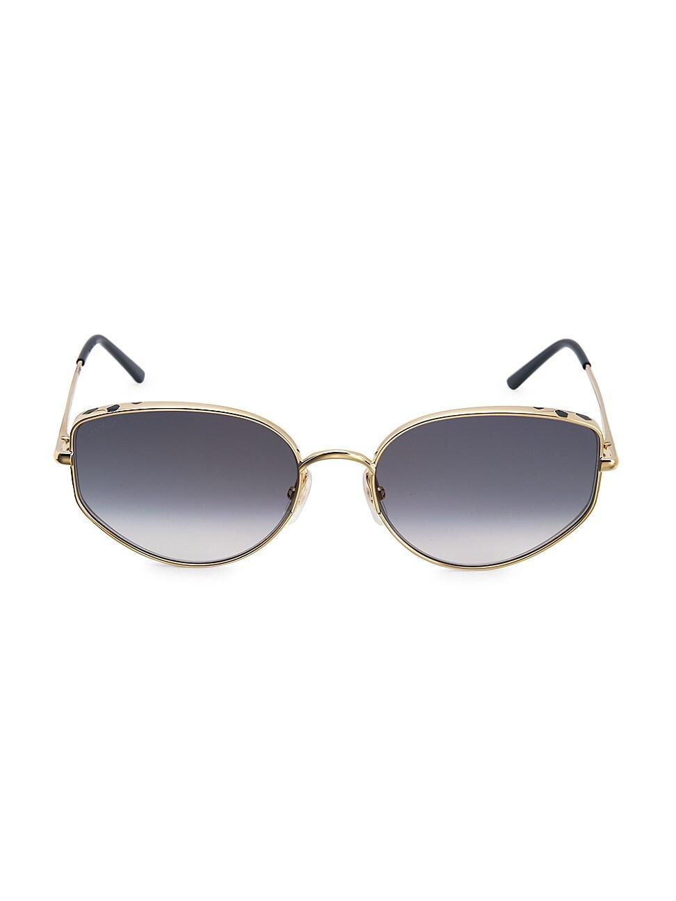 Womens Panthre De Cartier 58MM Cat-Eye Sunglasses Product Image