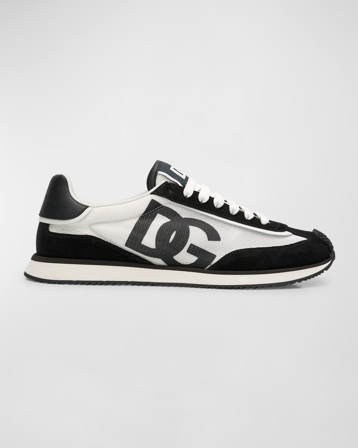 Men's Mixed-Material DG Cushion Sneakers Product Image