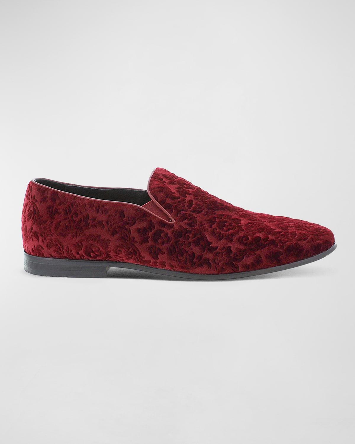 Mens Suede Penny Loafers Product Image