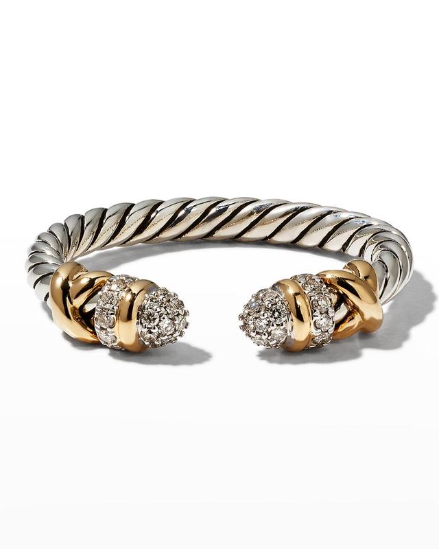 Petite Helena Ring with Diamonds and 18K Gold, 2.5mm Product Image